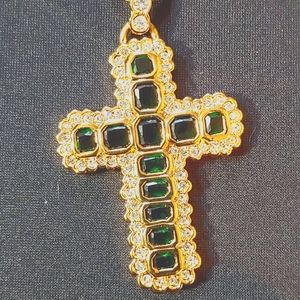 Camrose & Kross Emerald and Cross